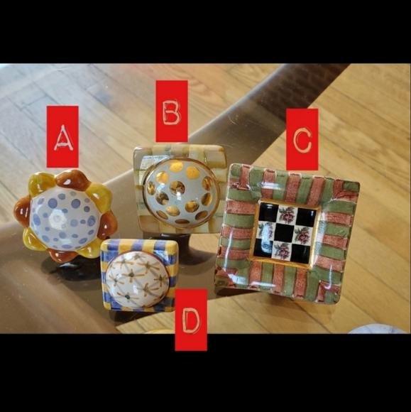 Retired Mackenzie Childs Knobs - Picture 2 of 10